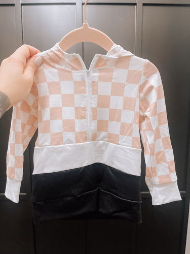 Checkered Pullover