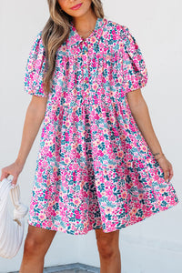 Floral Collard Dress