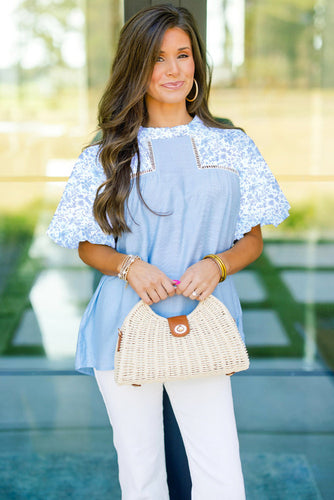 Beau Blue Top