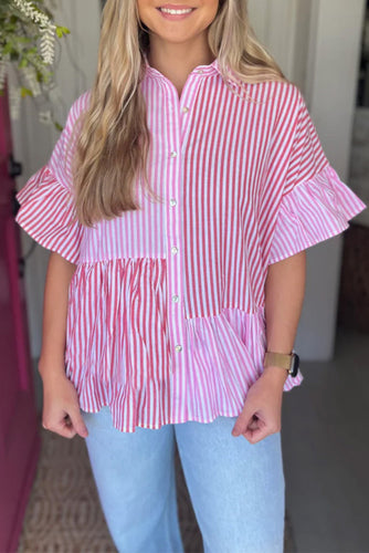 Mix it up Stripe Top