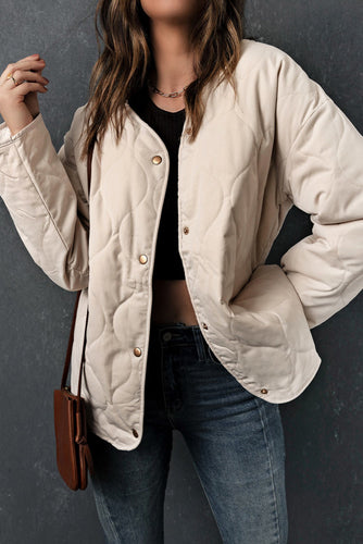 Cream Double Sided Coat