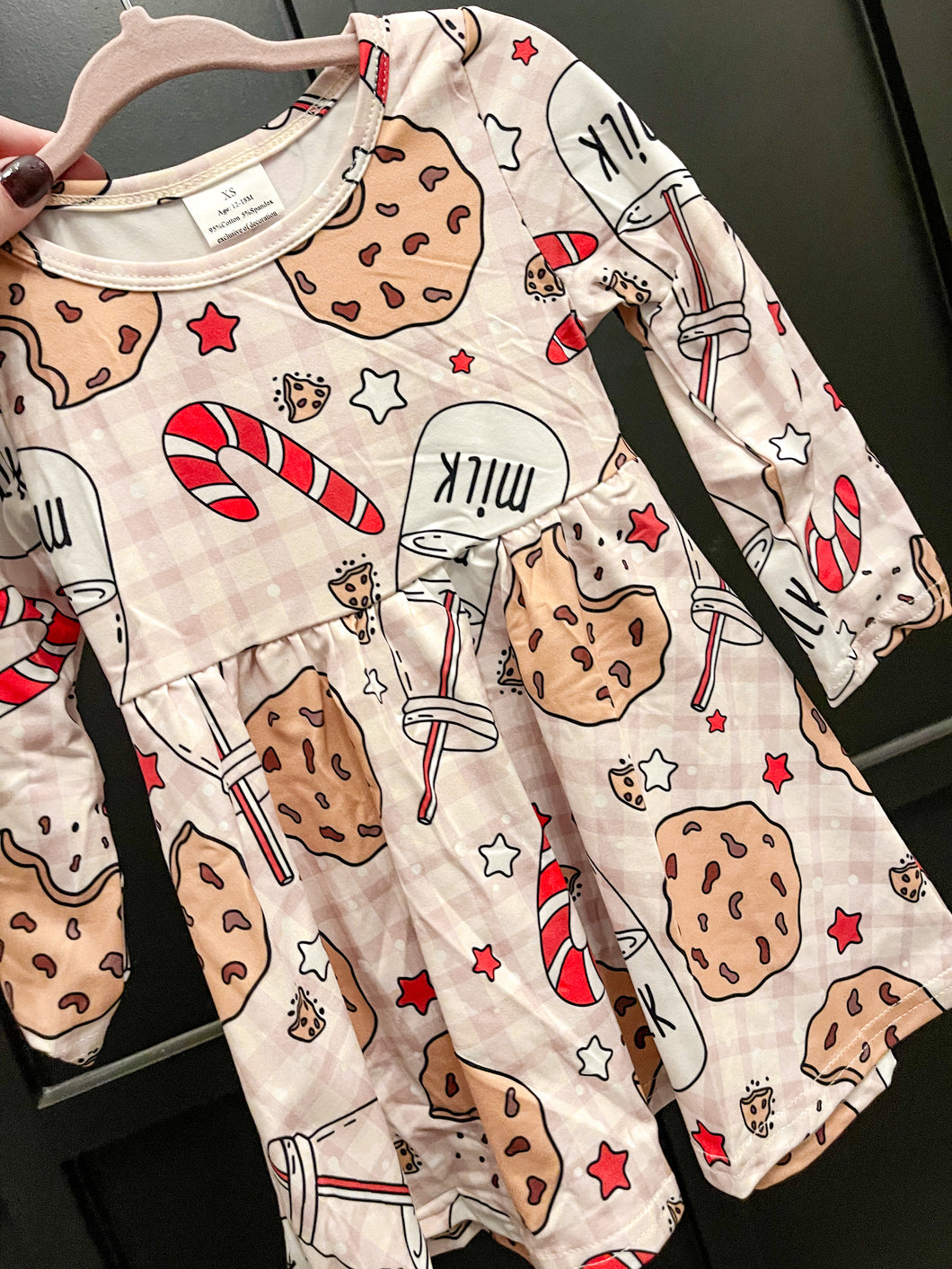 Santa’s Milk & Cookies Dress