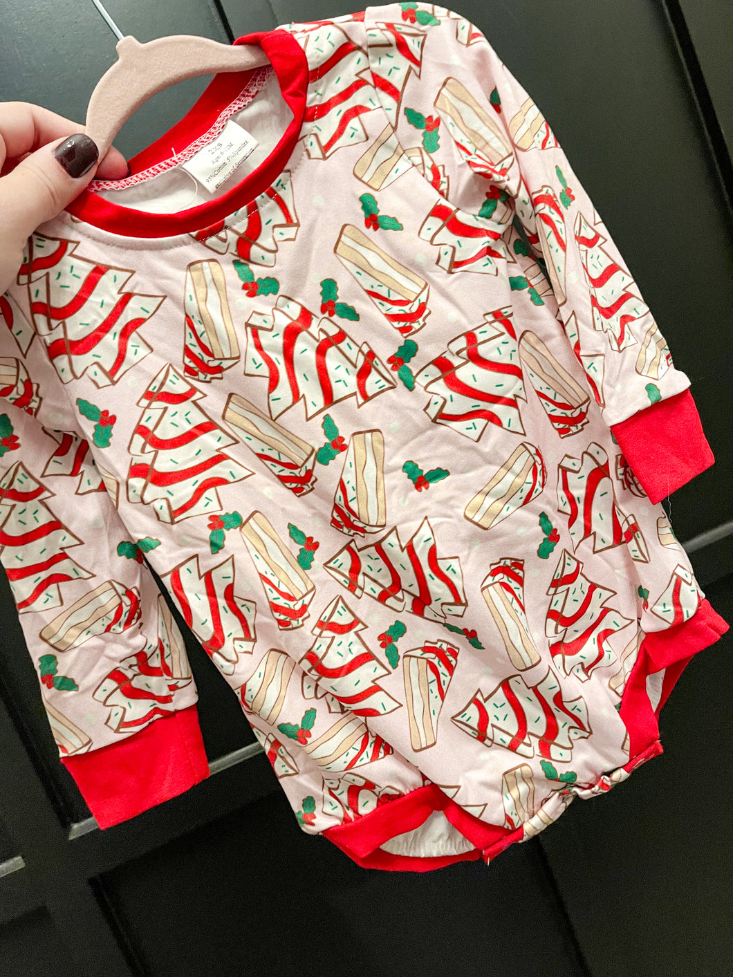 Christmas Cake Romper