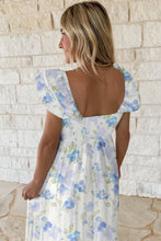 Load image into Gallery viewer, Blue Floral Maxi