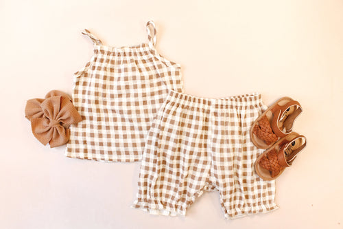 Ellie Gingham Set