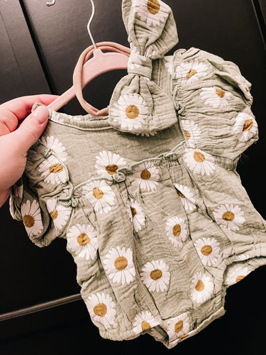 Olive Daisy Romper