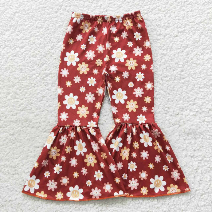 Retro Floral Bell Bottoms