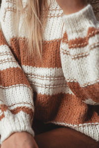 Spice Stripe Sweater