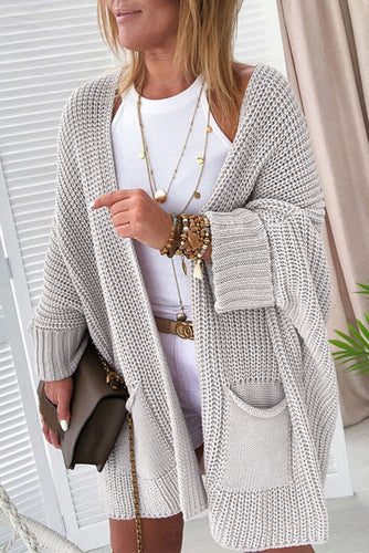 Grey Sweater Cardigan