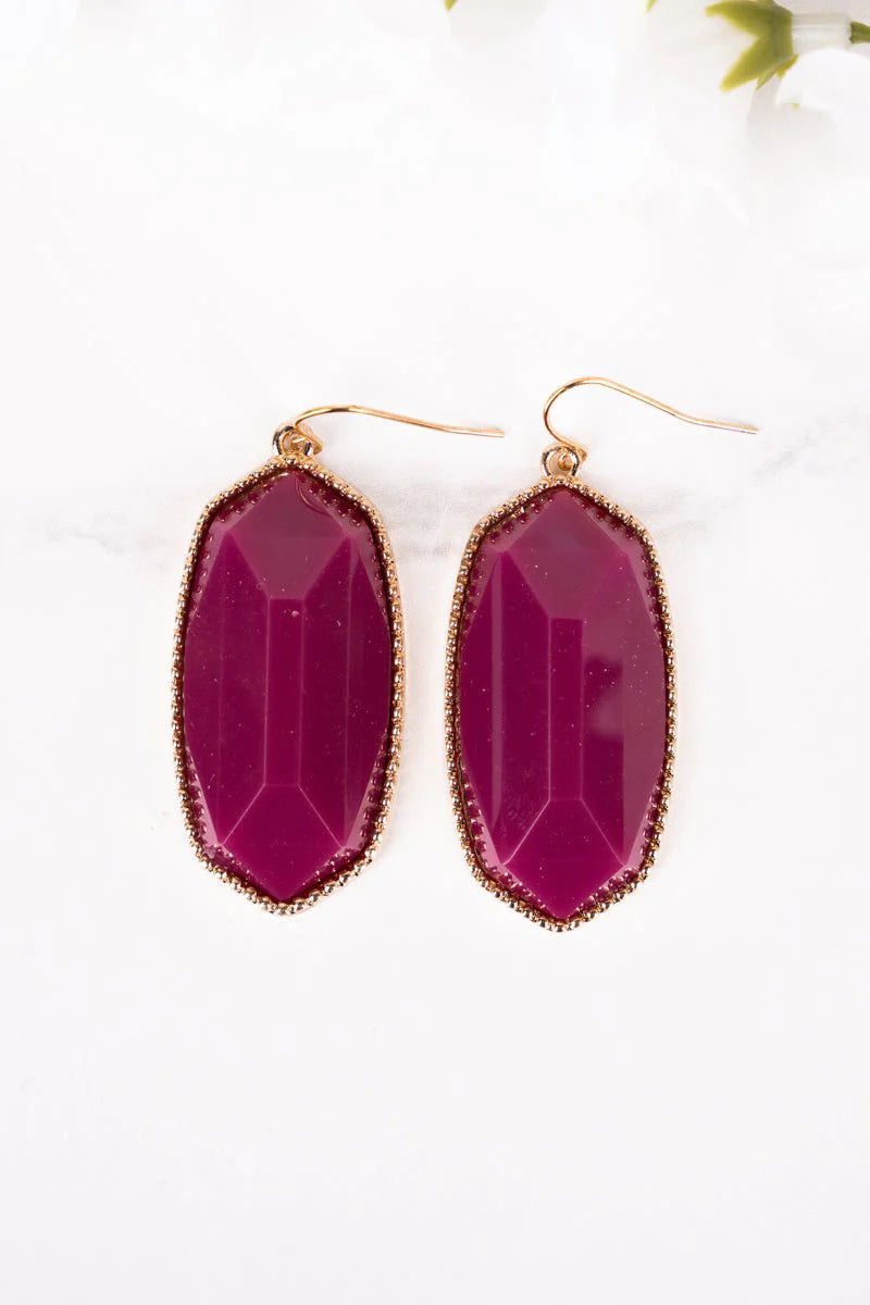 Mia Fuchsia Earrings