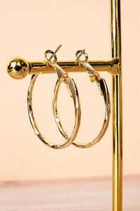 Gold Hoop Earring