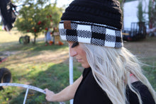 Load image into Gallery viewer, Classic Buffalo Plaid C.C Beanie