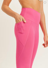 Load image into Gallery viewer, Pink High Waisted Leggings