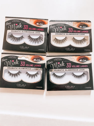 Faux 3D Volume Lashes