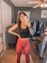 Load image into Gallery viewer, Pink High Waisted Leggings