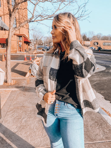 Gia Grey Shacket